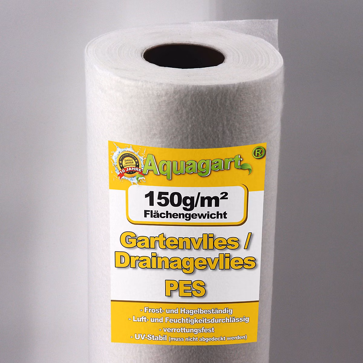 75 m² film de paillage – film de drainage 150 g | 1 m de large Aquagart
