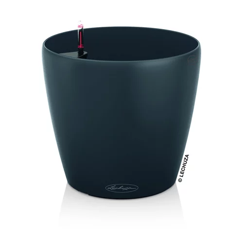 Pot à réserve d'eau Classico Gris ardoise Ø.35 x H.33 cm