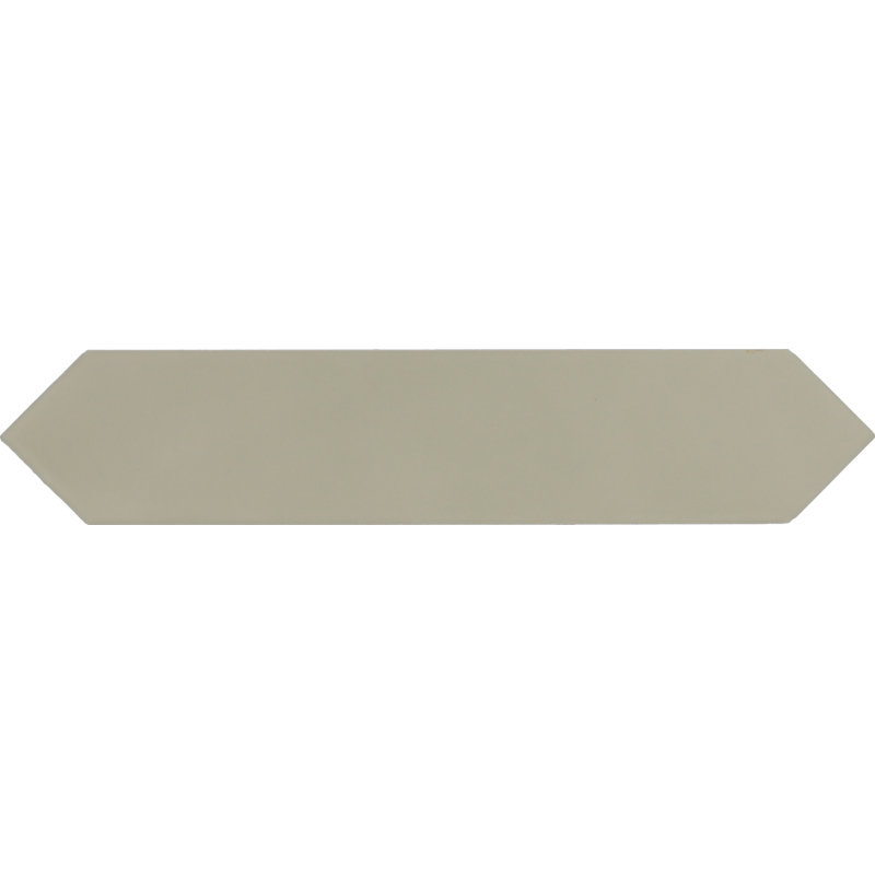 Carrelage mur faience forme navette 5 × 25 cm mate LANSE BAHIA