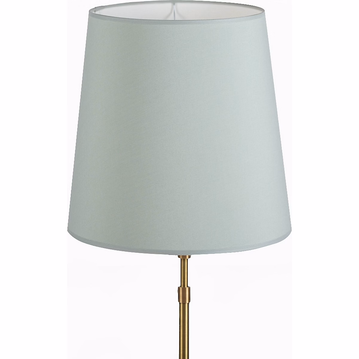 Abat – jour coton gris élégant pour une lumière douce et chaleureuse 30 × 24 × 32 cm gris clair coton