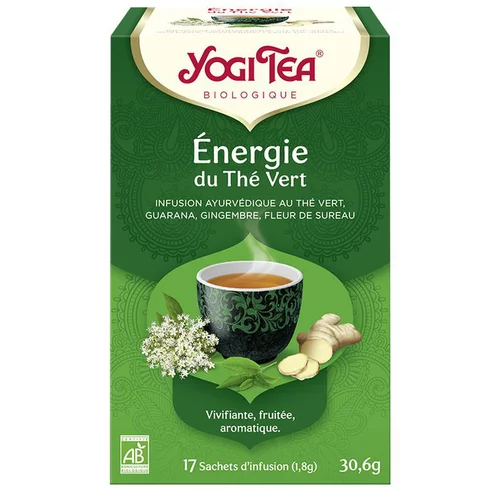 Yogi Tea Energie du Thé vert - 17 sachets