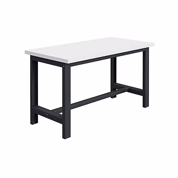 Établi pour atelier – Dim 1800 × 750 × 828mm, Gris clair RAL7035, W010010599-GC