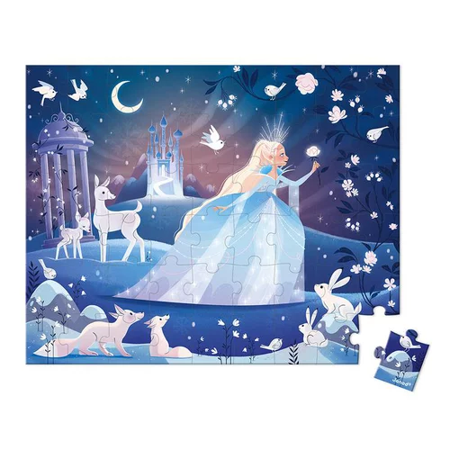 Puzzle féérie des glaces en carton Juratoys - 54 pièces