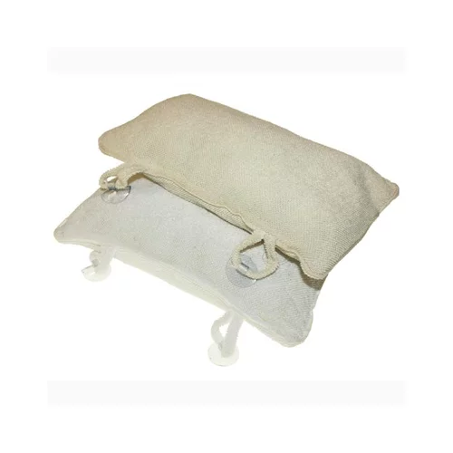 Oreiller de bain coton-éponge 37x18 cm