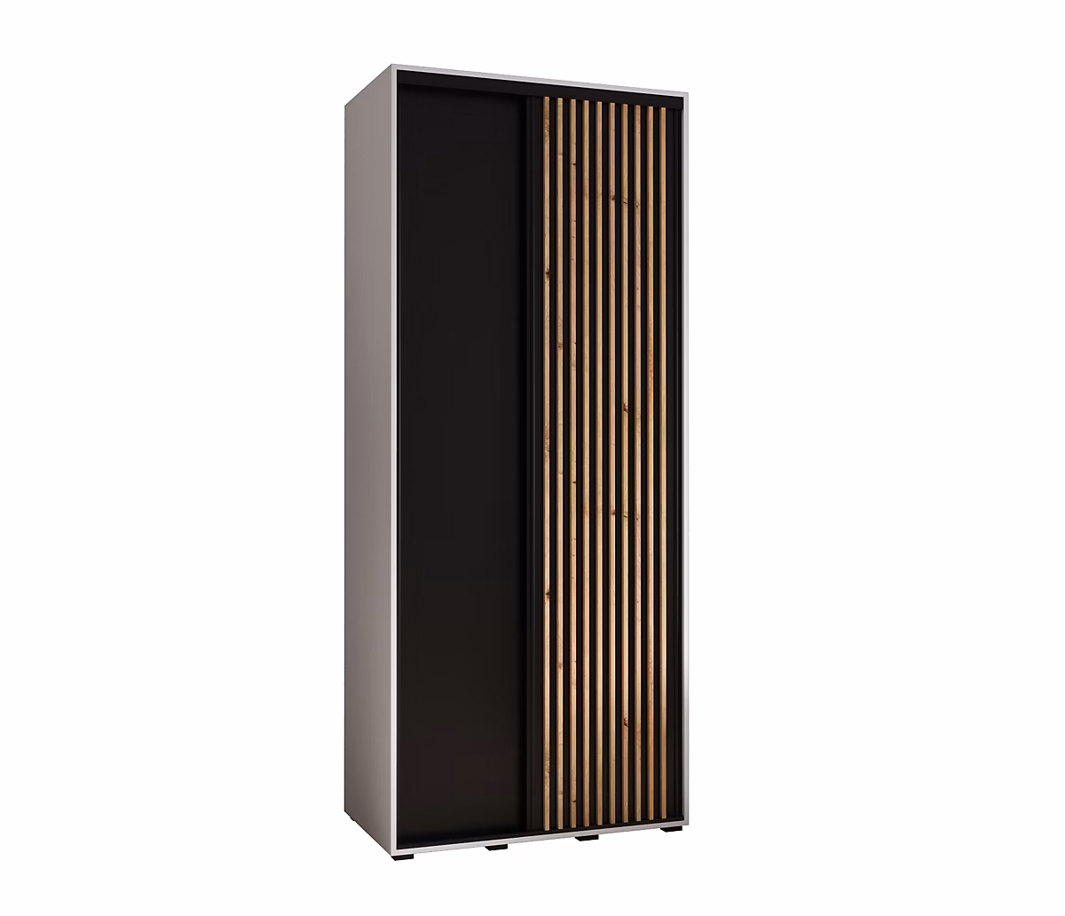 Armoire Lanko 1 a portes coulissantes H. 235 – 2 x L. 100 x P. 60 2 portes
