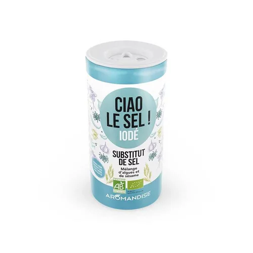 Ciao le sel iodé bio Aromandise - 70 g