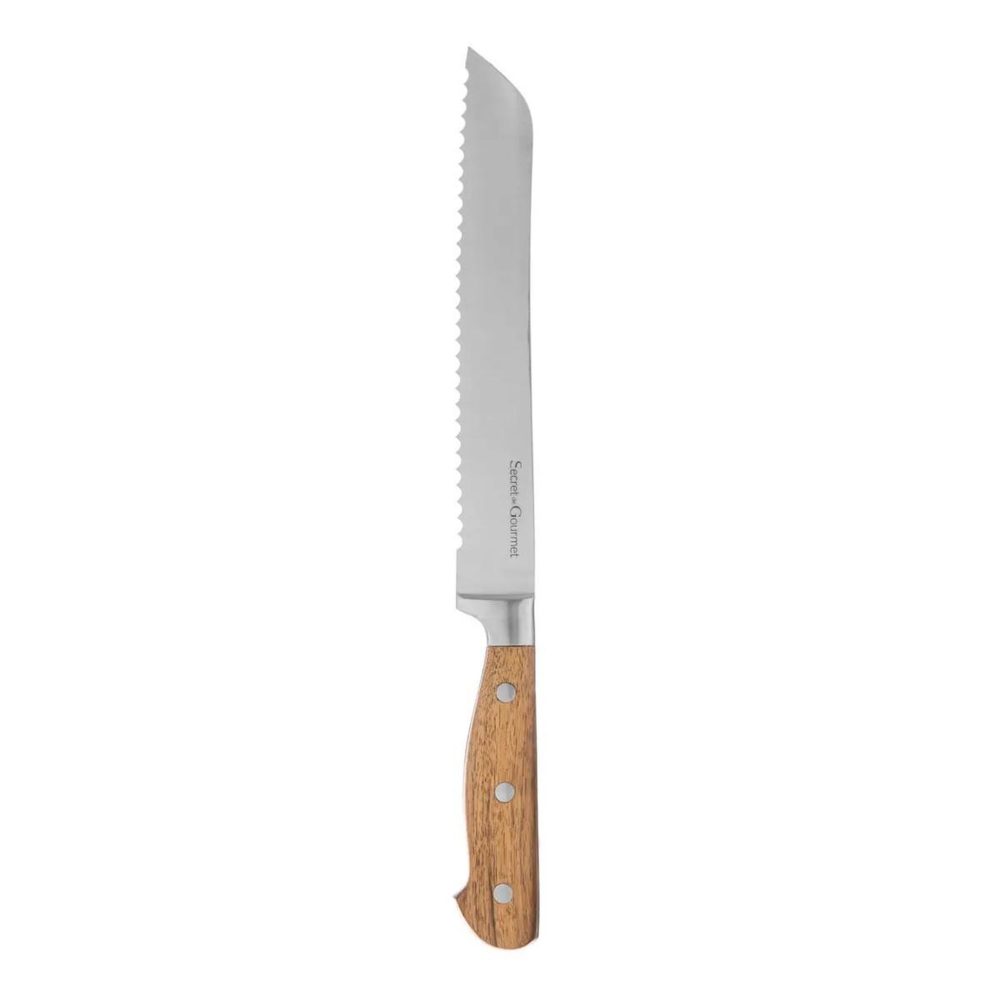 FIVE Couteau à pain elegancia 33cm naturel – 33cm 2 cm