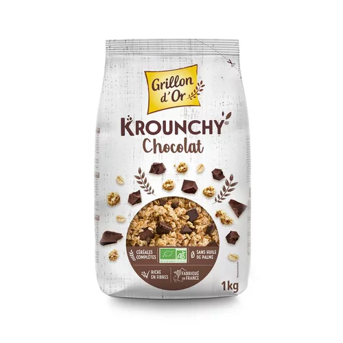 Krounchy chocolat bio 1 Kg