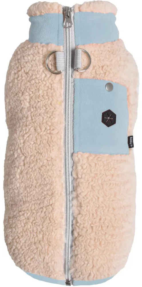 Pull pour chien coloris bleu Bobby Alpaga - Taille 40M