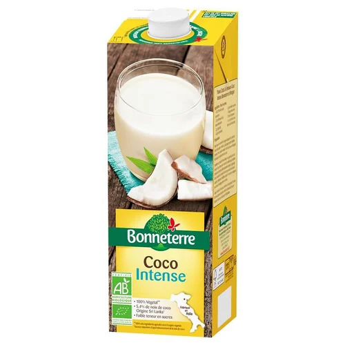 Boisson Coco intense bio Bonneterre - 1 L