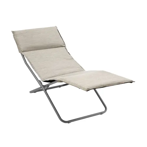 Chaise longue de jardin Bayanne Hedona Batyline®Eden Lafuma - 63 x 164 x 68 cm
