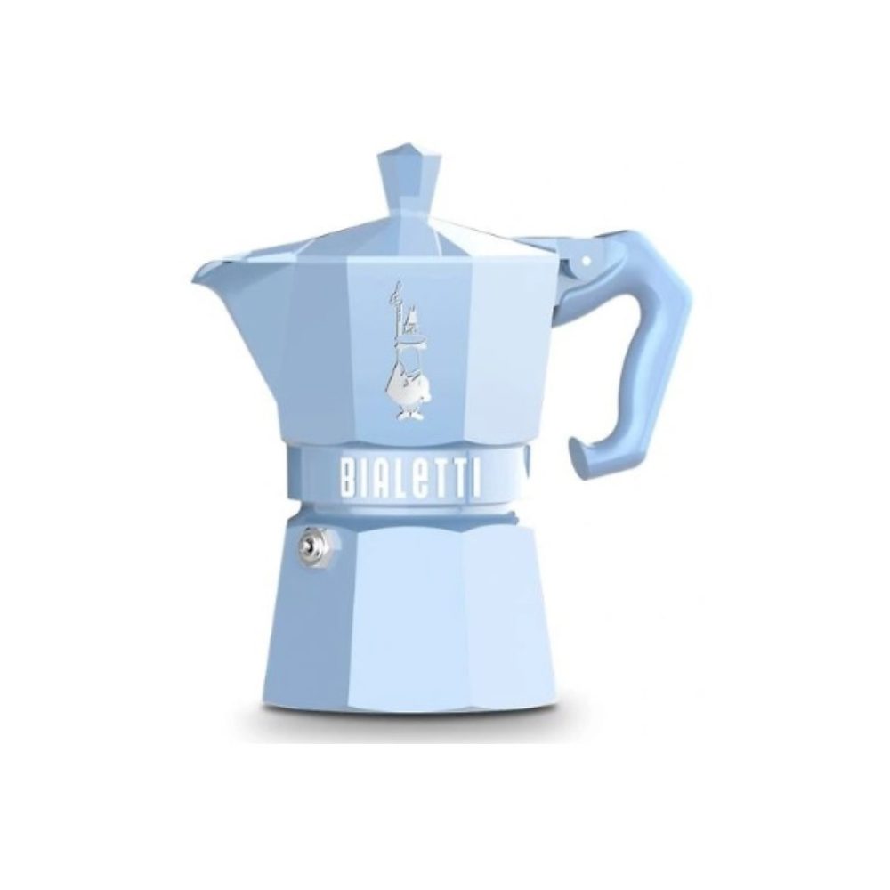 Cafetière italienne 3 tasses bleu clair Bialetti 0009061 | Cafetière