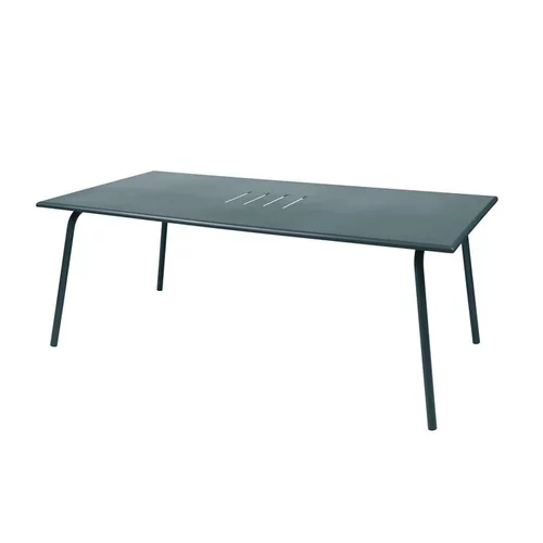 Table de jardin coloris gris orage Monceau Fermob - 194 cm