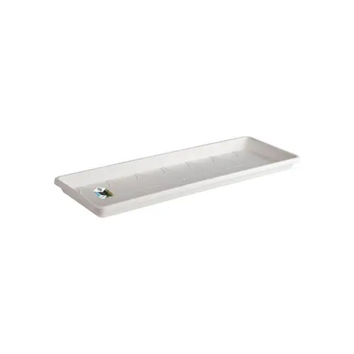 Soucoupe Elho Barcelona - Taille L - 65,6 x 16,8 x 2,7 cm Blanc