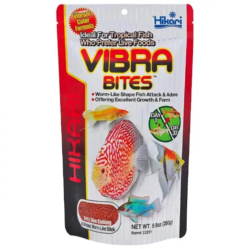 Aliment pour poissons - 280g - HIKARI AQUARIUM Vibra Bites