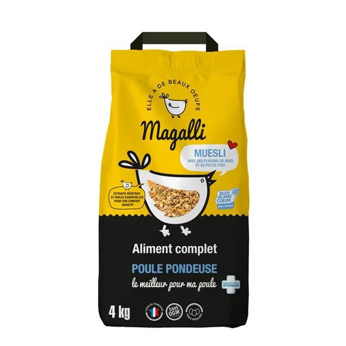 Aliment complet poule pondeuse Magalli 4 kg