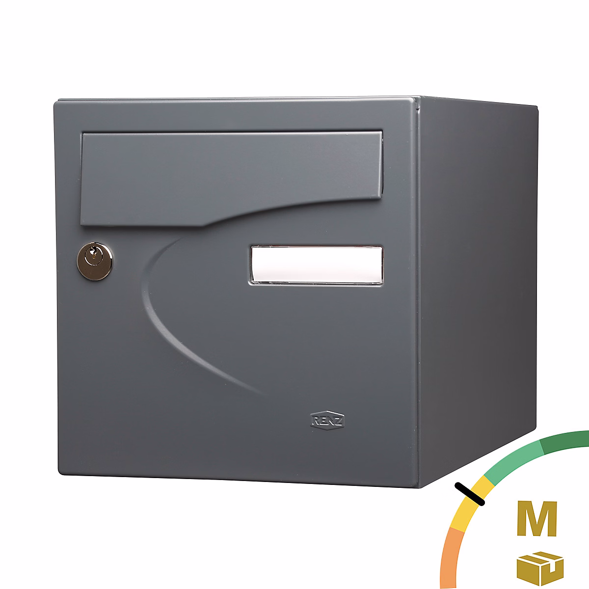 Boîte aux lettres, boîte à colis et accessoires – Boite aux lettres Préférence 1 porte gris anthracite mat 7016M