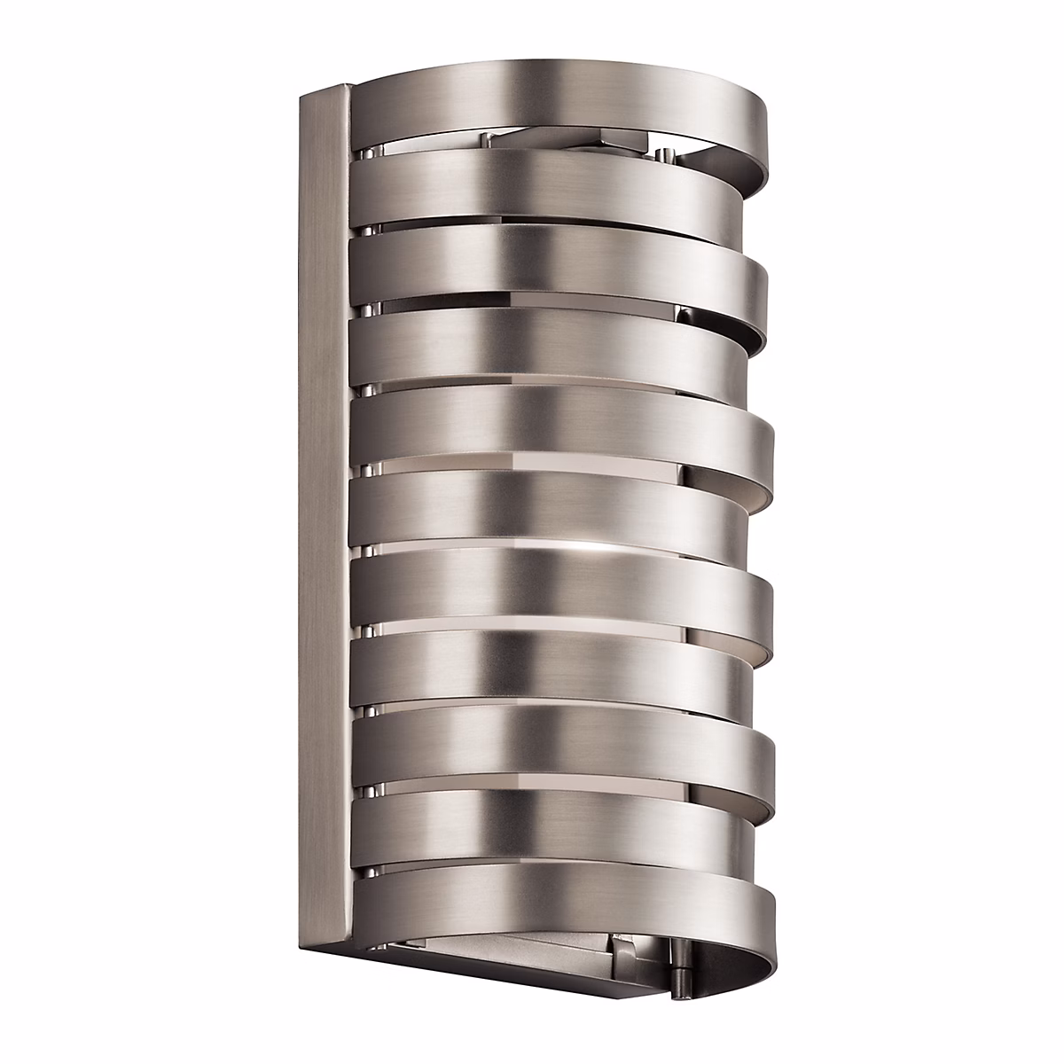 Elstead Roswell – Applique murale d'intérieur à 1 ampoule, nickel brossé, G9