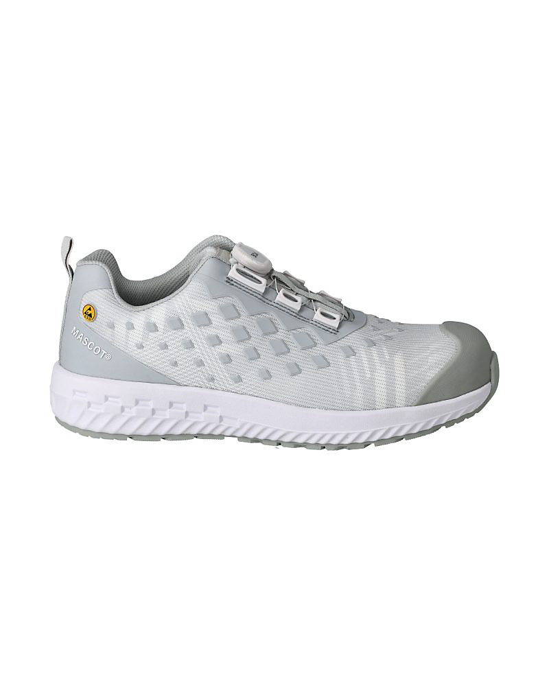 Chaussures de sécurité basses BOA Fit Blanc T.38 – MASCOT | F0650 | 704 | 0688 | 38