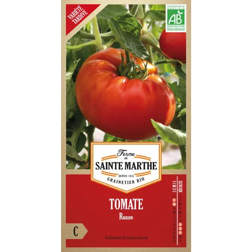 Graines de tomate russe bio Ferme de Sainte Marthe - graines à semer