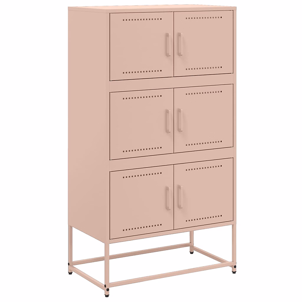 Buffet rose 68 – 5x38, 5x123, 5 cm acier vidaXL