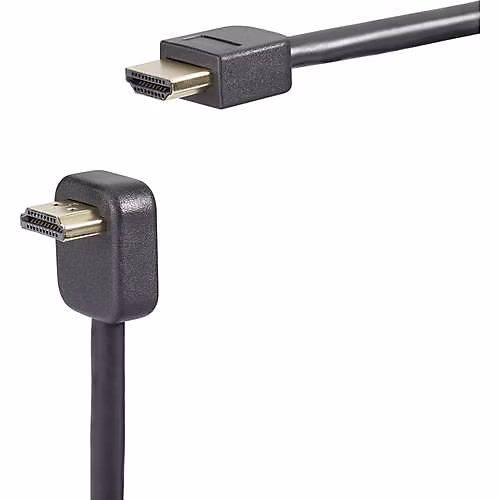 Câble de raccordement SpeaKa Professional HDMI mâle HDMI-A – noir, 1 pièce, avec blindage de conducteur.