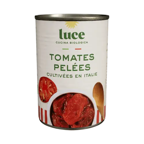 Tomates pelées bio Luce - 400 g