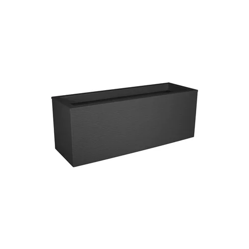 Balconnière Graphit' Up 25 L coloris gris anthracite - 59 x 19 x 22,8 cm