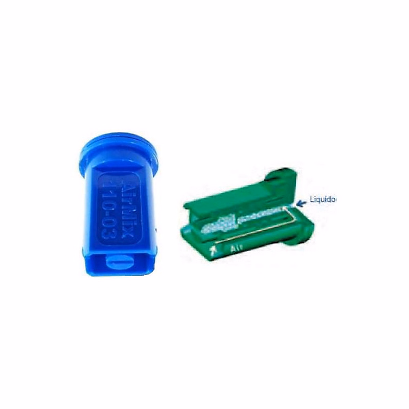 Buse Airmix à injection d'air 110deg plastique Bleue – Réf. WOQHFIOKM0941750370