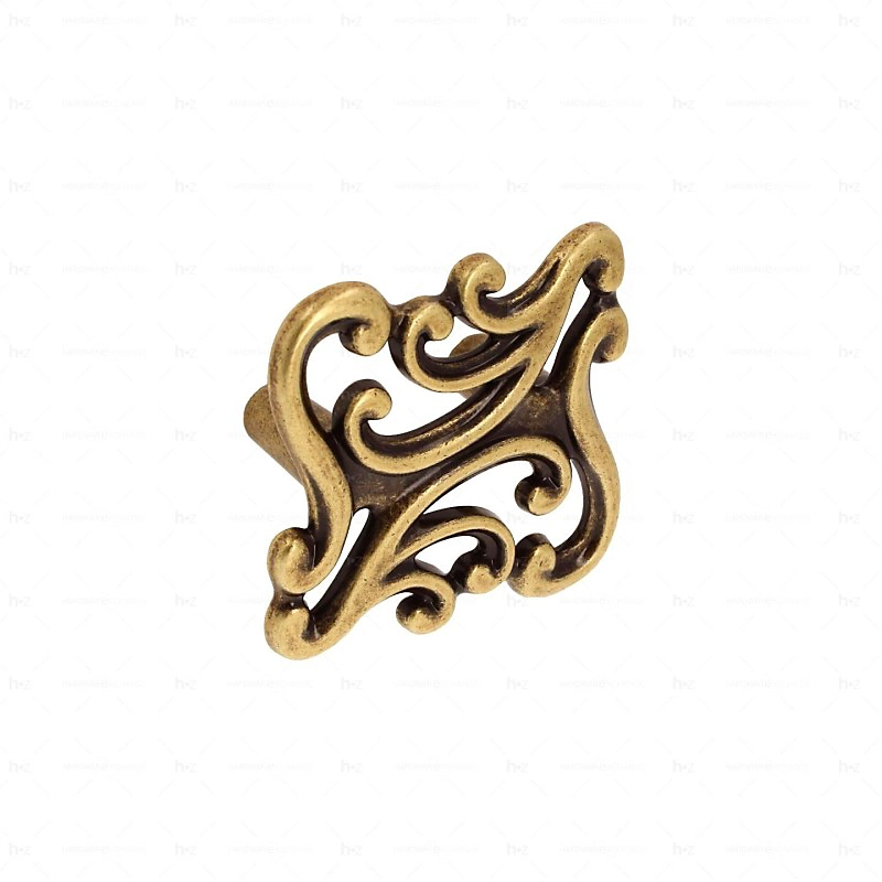 Poignée et bouton – Boutons pour meubles en zamac Entraxe 32 Florence antique