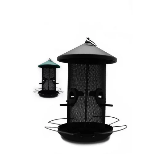 Distributeur de graines grand format en métal - 30 x 28 x 28 cm