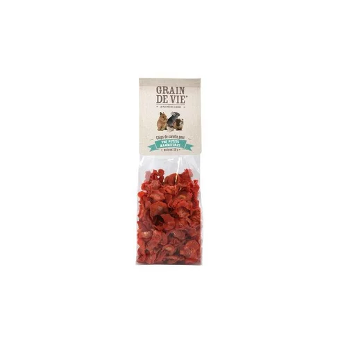 Chips de carotte pour petits mammifères Grain de Vie - 130 g