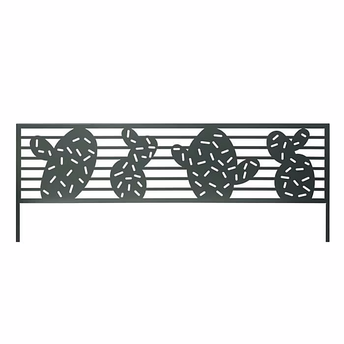 Bordure à planter – NORTENE | CACTUS | Métal peint | 0 | 40 × 1 m | Bleu/vert
