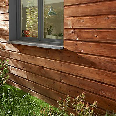 Clin pour bardage sapin bronze L.2 – 4 m