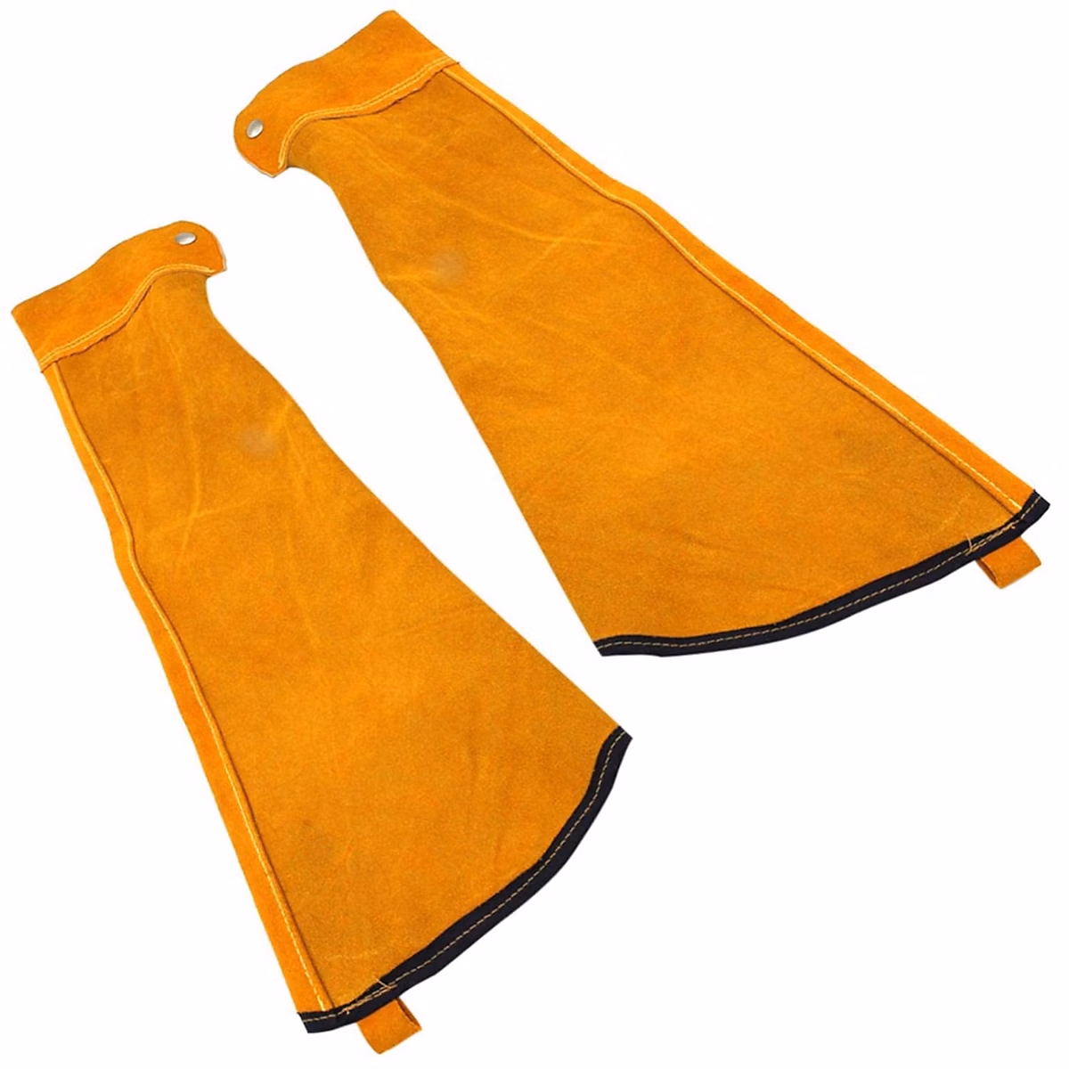 CODEKEY 1 Paire Manchette Soudeur pour Hommes & Femmes – Manchons à Souder en Cuir de Vachette & Doublure Antiadhésive | Manchons ja
