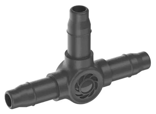 Dérivation en T 3/16 Easy & Flexible coloris noir Gardena - 4,6 mm (boîte de 20)