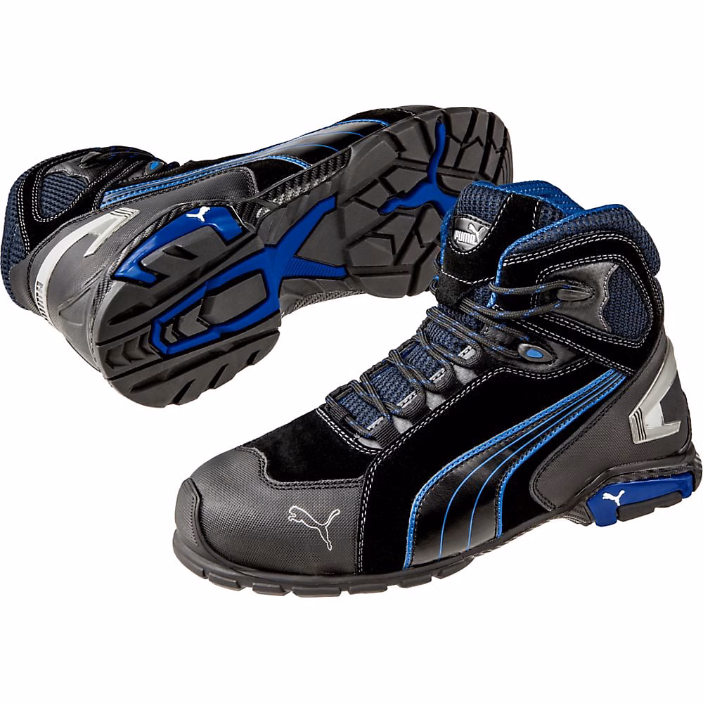 Chaussure de sécurité montante Puma Rio Black Mid S3 SRC Noir 42 – Réf. BITRSLMZM3008610162