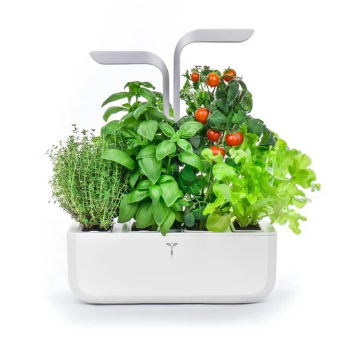 Potager d'intérieur autonome Véritable® SMART Arctic White - livré avec 4 lingots