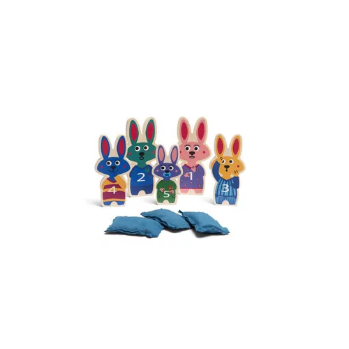 Lapins ludiques en bois BS TOY