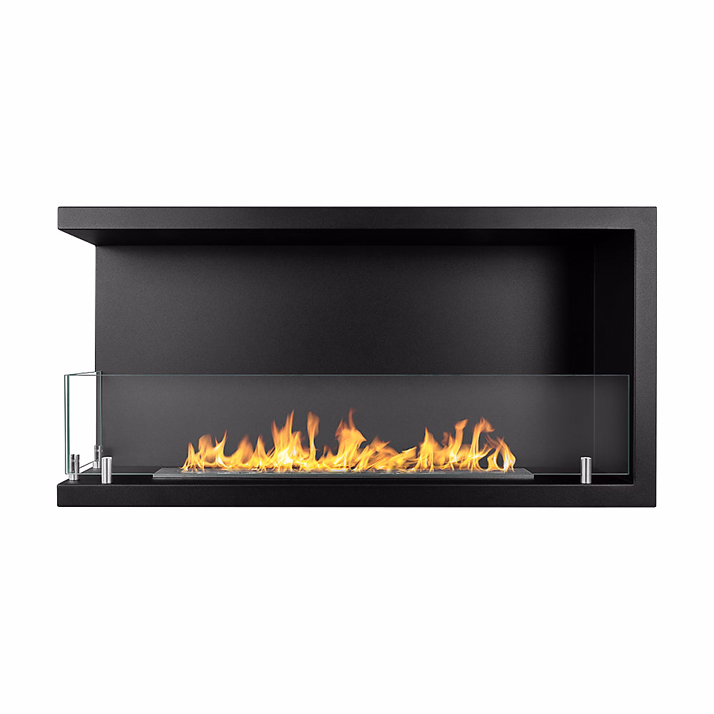 Cheminée Bioéthanol Encastrable D'Angle 90 × 45 Sutri 90 Sx