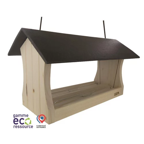 Mangeoire la graineterie en bois 34 x 19 x 20 cm