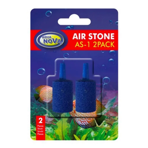 Diffuseur à air cylindrique, lot de 2, AQUA NOVA - 2,5 x Ø 1,5 cm