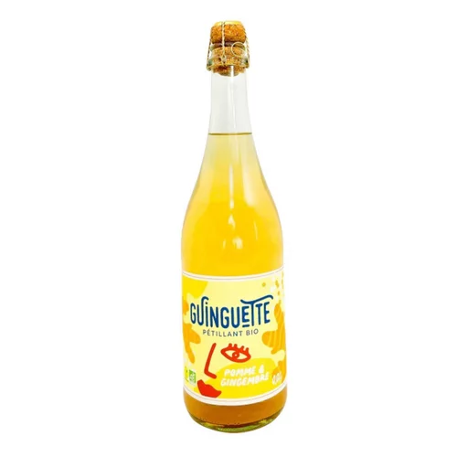 Pétillant pomme gingembre bio Le Coq Toque - 75 cl
