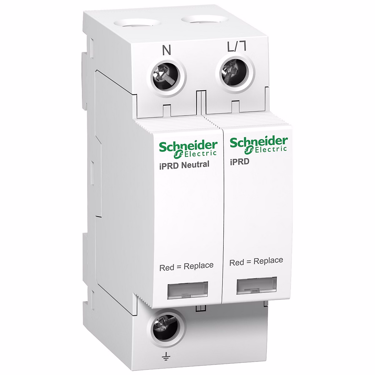 A9l20501 Schneider – Parafoudre Phase Neutre De Type 2 Iprd20r, 20ka, Report De Signalisation