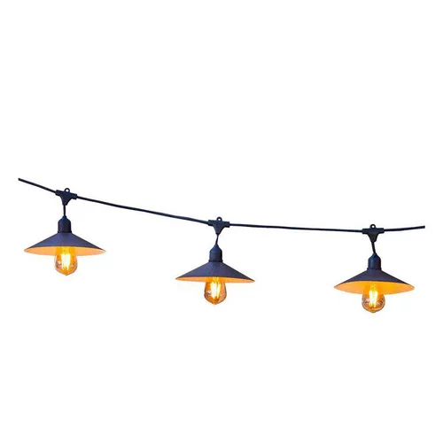 Guirlande lumineuse à lumière blanc chaud raccordable sur secteur - 6 m