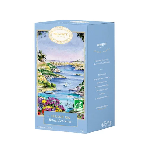 Infusion rituel relaxant bio Provence d'Antan - 24 sachets
