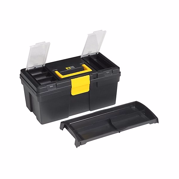 Boîte à Outils vide Noire et Jaune McPlus 16 Allit