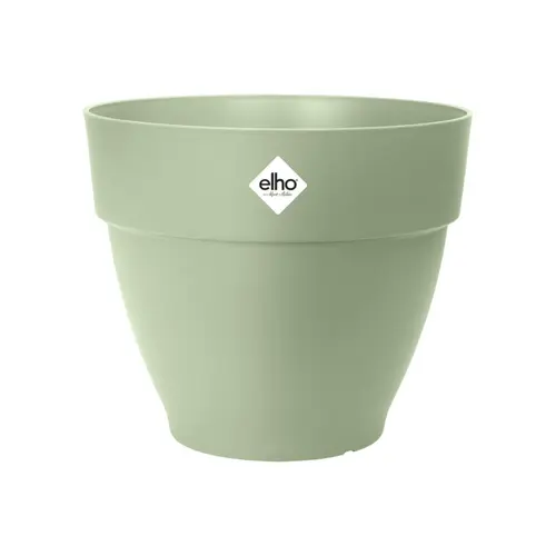Pot en polypropylène vert pistache Elho Vibia Campana - Ø 20 x 17 cm