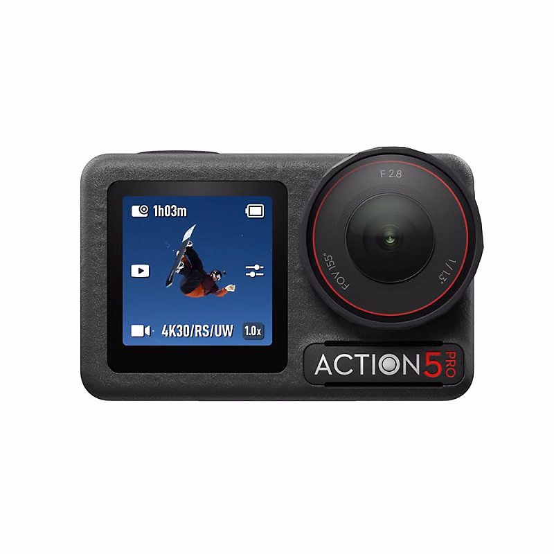 Équipement et accessoires auto – Caméra sport Dji Osmo Action 5 Pro Adventure Combo Noir