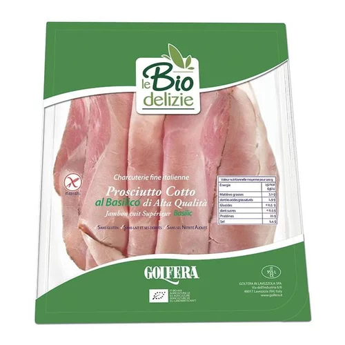 Jambon cuit basilic - 100 gr